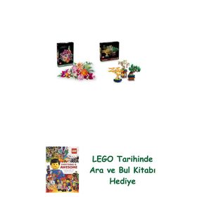 Lego 10342 + 10373 Botanicals Seti