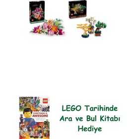 Lego 10342 + 10373 Botanicals Seti