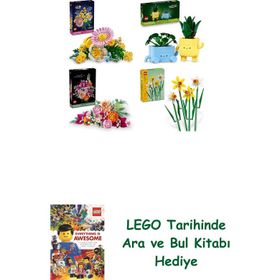 Lego 10347 + 10349 + 10342 + 40747 Botanicals Seti 285