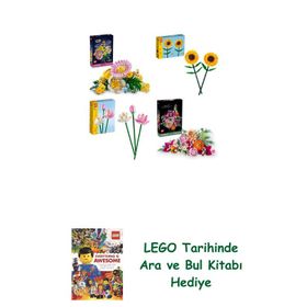 Lego 10347 + 40524 + 40647 + 10342 Botanicals Seti 225