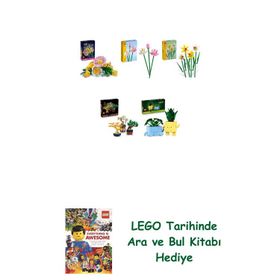 Lego 10347 + 40647 + 40747 + 10373 + 10349 Botanicals Seti 373