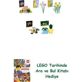 Lego 10347 + 40647 + 40747 + 10373 + 10349 Botanicals Seti 373