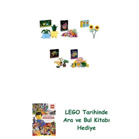 Lego 10349 + 10342 + 40524 + 10373 + 10347 Botanicals Seti 341