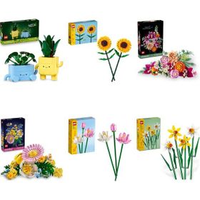 Lego 10349 + 40524 + 10342 + 10347 + 40647 + 40747 Botanicals Seti 438