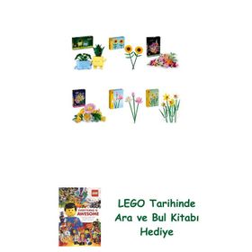 Lego 10349 + 40524 + 10342 + 10347 + 40647 + 40747 Botanicals Seti 438