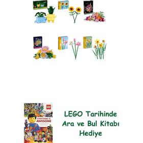 Lego 10349 + 40524 + 10342 + 10347 + 40647 + 40747 Botanicals Seti 438