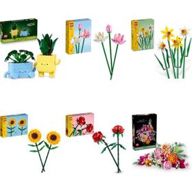 Lego 10349 + 40647 + 40747 + 40524 + 40460 + 10342 Botanicals Seti 490