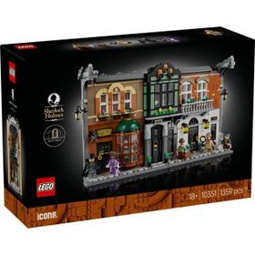 Lego 10351 Icons Sherlock Holmes Kitaplık Dekoru 18+ Yaş 1359 Parça
