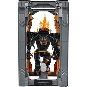 Lego 10367 1201 Parça Icons Yüzüklerin Efendisi: Balrog Kitaplık Dekoru