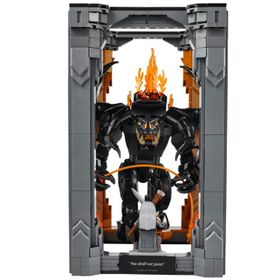 Lego 10367 1201 Parça Icons Yüzüklerin Efendisi: Balrog Kitaplık Dekoru