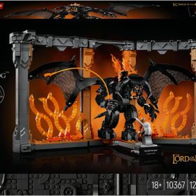 Lego 10367 1201 Parça Icons Yüzüklerin Efendisi: Balrog Kitaplık Dekoru