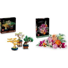 Lego 10373 + 10342 Botanicals Seti 24
