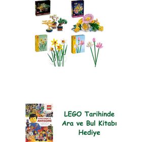 Lego 10373 + 10347 + 40747 + 40647 Botanicals Seti 213