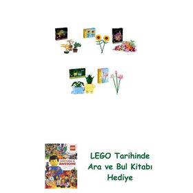 Lego 10373 + 40524 + 10342 + 10349 + 40647 Botanicals Seti 347