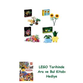 Lego 10373 + 40524 + 10342 + 10349 Botanicals Seti 298