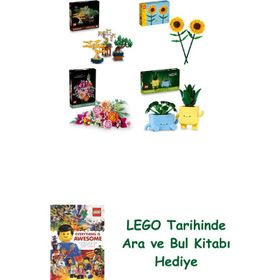 Lego 10373 + 40524 + 10342 + 10349 Botanicals Seti 298