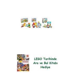 Lego 10412 + 10421 + 10986 Duplo Seti 312