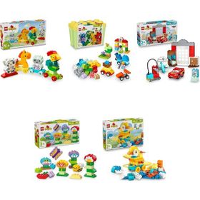 Lego 10412 + 10439 + 10456 + 10444 + 10448 Duplo Seti 767