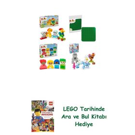 Lego 10412 + 10460 + 10415 + 10418 Duplo Seti 501