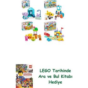 Lego 10413 + 10443 + 10457 + 10450 Duplo Seti 577