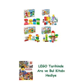 Lego 10415 + 10421 + 10412 + 10431 Duplo Seti 559