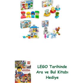 Lego 10415 + 10965 + 10449 + 10418 Duplo Seti 425