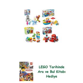 Lego 10418 + 10432 + 10439 + 10417 Duplo Seti 406