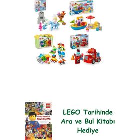 Lego 10418 + 10432 + 10439 + 10417 Duplo Seti 406