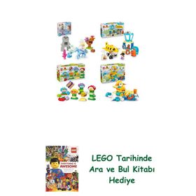 Lego 10418 + 10443 + 10444 + 10448 Duplo Seti 579