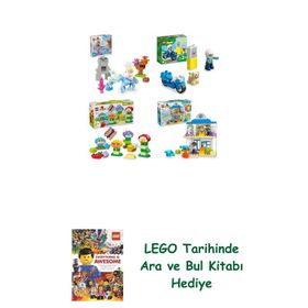 Lego 10418 + 10967 + 10444 + 10449 Duplo Seti 404