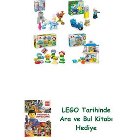 Lego 10418 + 10967 + 10444 + 10449 Duplo Seti 404