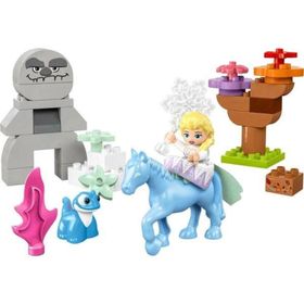 Lego 10418 Duplo Disney Elsa ve Bruni Büyülü Ormanda Yapım Seti