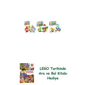 Lego 10421 + 10431 + 10443 Duplo Seti 376