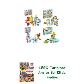 Lego 10421 + 10994 + 10418 + 10989 Duplo Seti 546