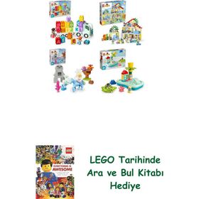 Lego 10421 + 10994 + 10418 + 10989 Duplo Seti 546