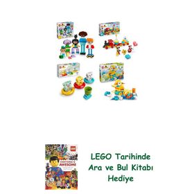 Lego 10423 + 10941 + 10965 + 10448 Duplo Seti 535