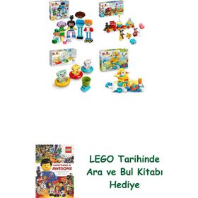 Lego 10423 + 10941 + 10965 + 10448 Duplo Seti 535