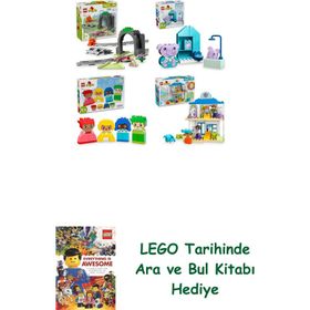Lego 10425 + 10413 + 10415 + 10449 Duplo Seti 441