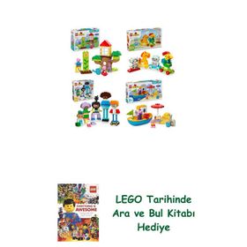 Lego 10431 + 10412 + 10423 + 10432 Duplo Seti 541