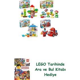 Lego 10431 + 10444 + 10449 + 10417 Duplo Seti 464