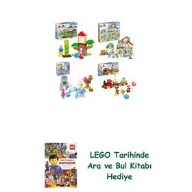 Lego 10431 + 10994 + 10418 + 10941 Duplo Seti 411