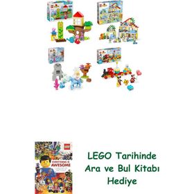 Lego 10431 + 10994 + 10418 + 10941 Duplo Seti 411