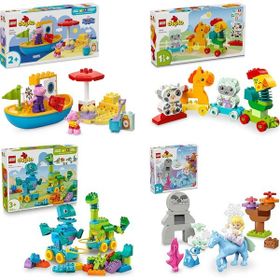 Lego 10432 + 10412 + 10451 + 10418 Duplo Seti 568