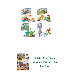 Lego 10432 + 10412 + 10451 + 10418 Duplo Seti 568