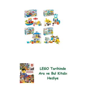 Lego 10432 + 10443 + 10449 + 10997 Duplo Seti 511