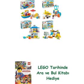 Lego 10432 + 10443 + 10449 + 10997 Duplo Seti 511