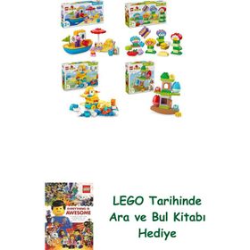 Lego 10432 + 10444 + 10448 + 10440 Duplo Seti 544