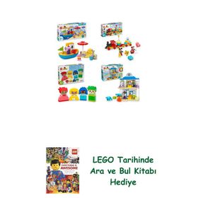 Lego 10432 + 10941 + 10415 + 10449 Duplo Seti 515