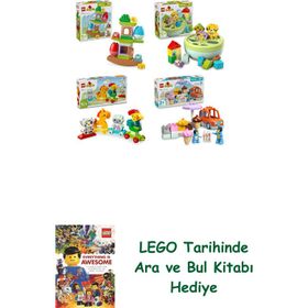Lego 10440 + 10441 + 10412 + 10458 Duplo Seti 588