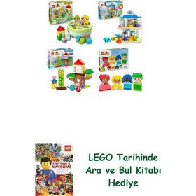 Lego 10441 + 10449 + 10431 + 10415 Duplo Seti 459